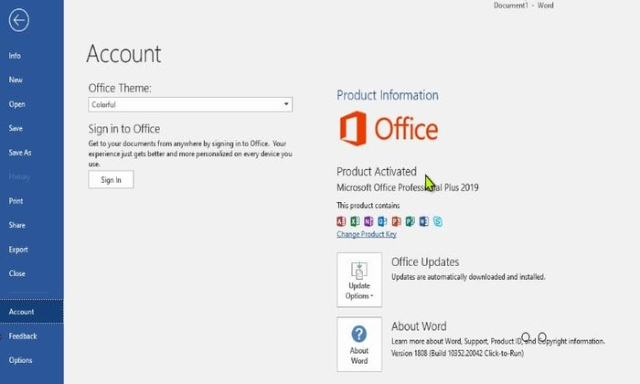 Cách carck Office 2019 bằng Toolkit Active và KMS tool hiệu quả